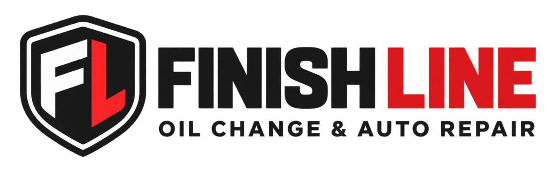 Finish Line Oil Change and Repair logo